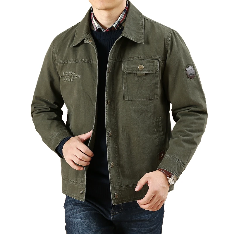 Camouflage Denim Jacket Men Oversize Military Jean Jackets Chaqueta Hombre Man Autumn 2019 Cotton Casual HH40JK | Мужская одежда