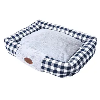 

1PC Pet Dog Bed Linen Cotton Pet Sleeping Beds Pet Cushion Sleeping Pad Pet Supplies For Kitten Cat Dog 60x45cm