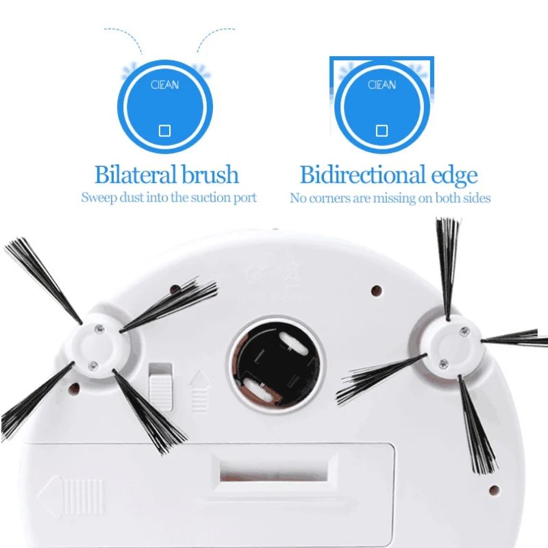 Hosuehold Low Noise Lazy Smart Vacuum Cleaner Robotic Vacuums Sweeping Multi-Function Sweeping Robot Automatic Cleaning Machine