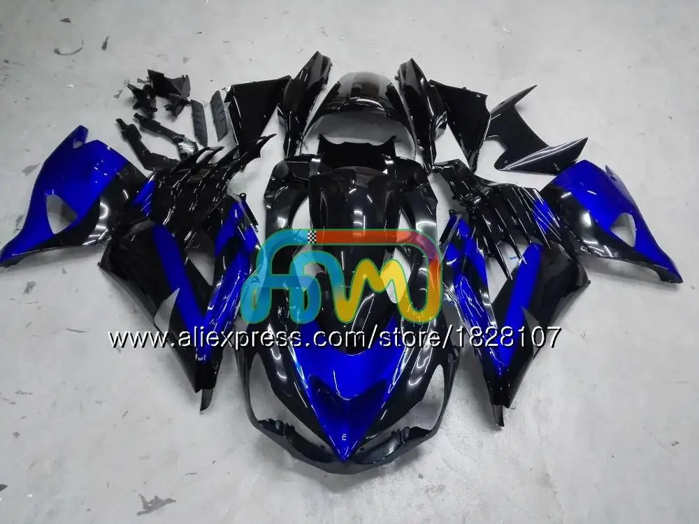 Инъекции для KAWASAKI ZX 14R ZX14R 06 07 08 09 10 11 21BS. 129 ZZR1400 ZX-14R 2006 2007 2008 Черный Серый 2009 2010 2011 обтекатель - Цвет: No. 15