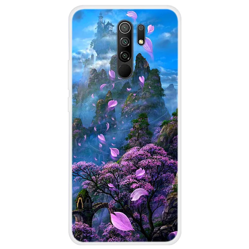 xiaomi leather case card Dành Cho Xiaomi Redmi 9 Ốp Lưng Silicone Mềm TPU Fundas Ốp Điện Thoại Cho Xiaomi Redmi 9 Nắp Lưng Capas Trên Redmi9 bảo Vệ Vỏ xiaomi leather case card