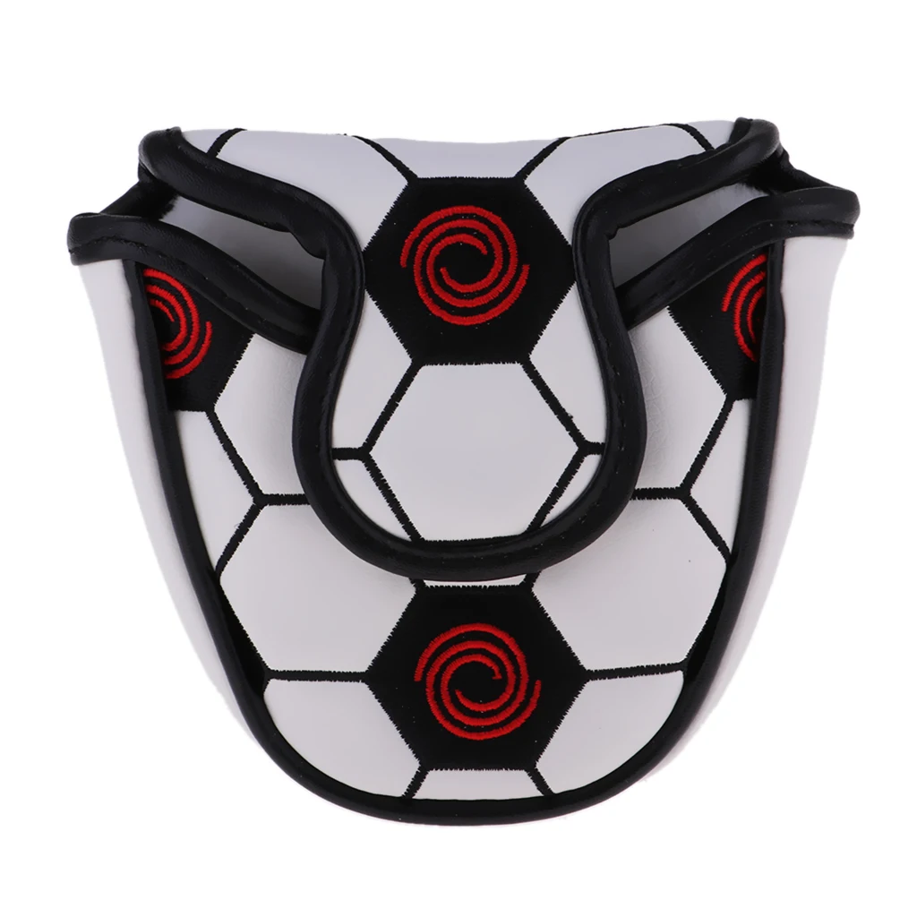 Golf Mallet Putter Headcover Center Shaft Putter Protective Cover Golf Grip Repair Kits Bracelets Bags Equipment