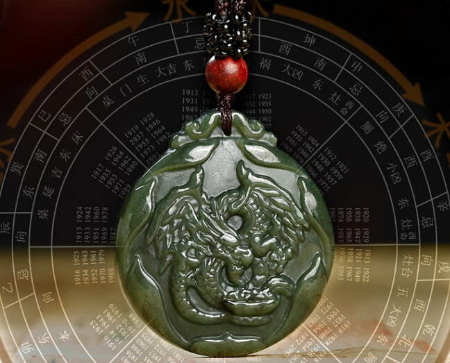 

Popular in 2020 12 zodiac dragon mascot Dragon Pendant men's and women's safety Necklace Pendant birthday gift