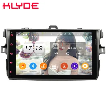 

Klyde 9" IPS 4G WIFI Android 9.0 Octa Core 4GB RAM 64GB ROM DSP BT Car DVD Multimedia Player Radio For Toyota Corolla 2006-2011