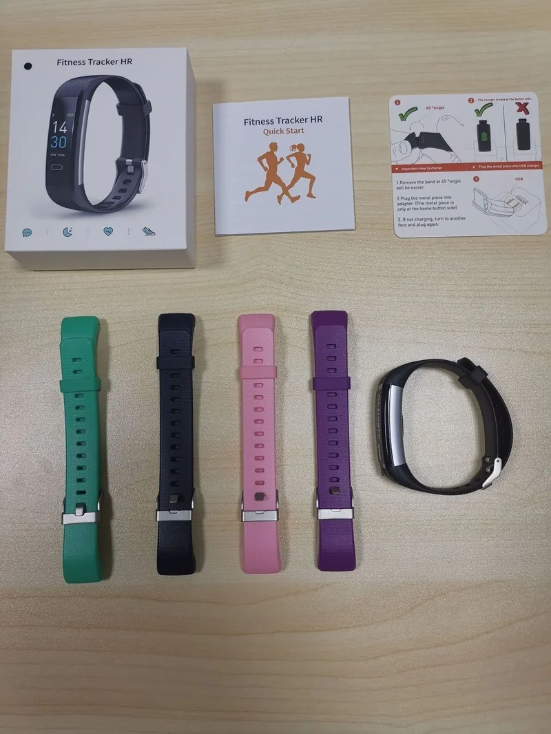 Браслет с сигнализацией на социальные расстояния Смарт часы Smartband браслеты