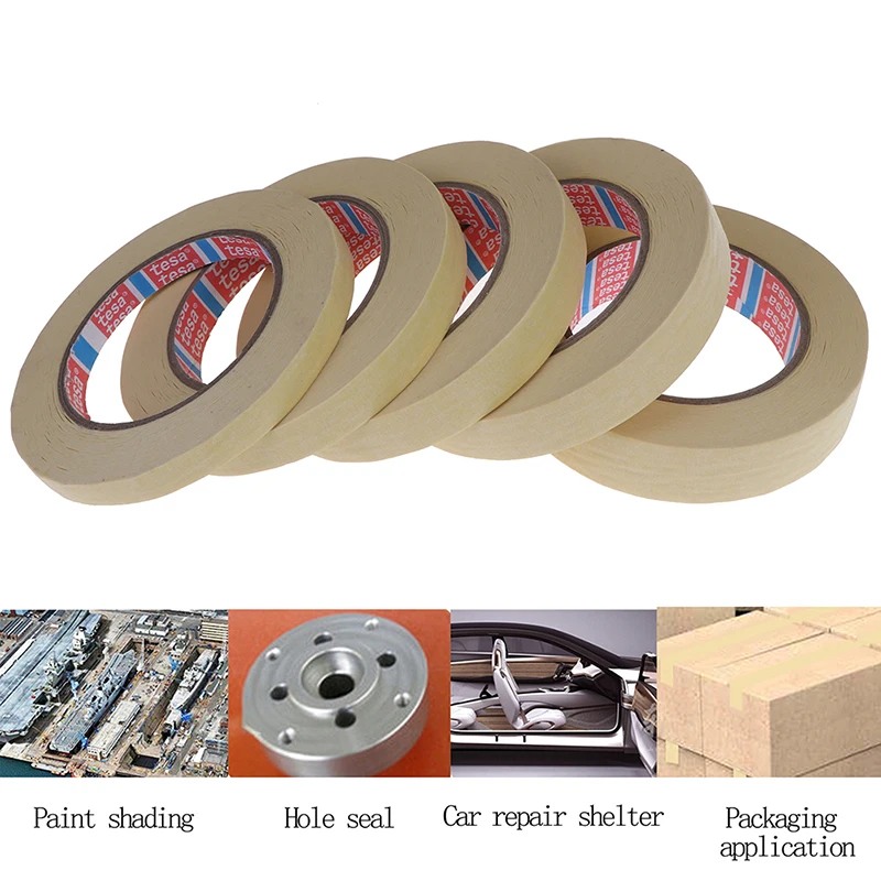 1pc Masking Tape Spray Masking Tape Adhesive Painting Paper Painter Decor Masking Tape Craft General Purpose