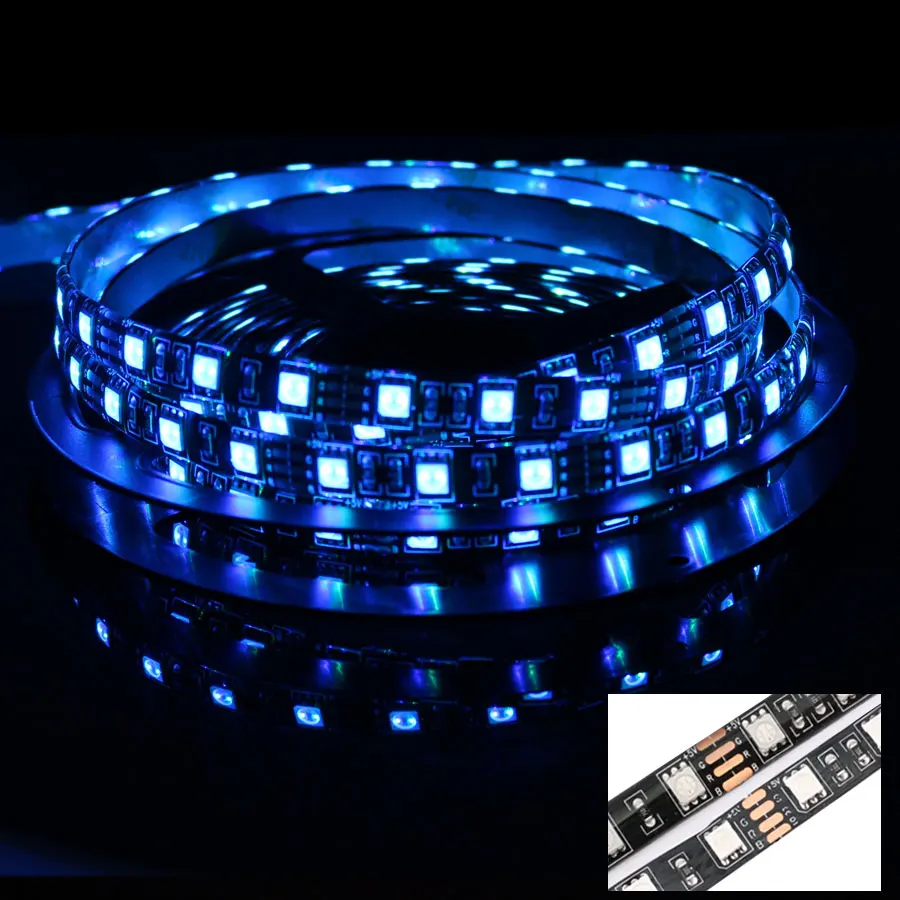 USB 5V светодиодный RGB ленты 5050 SMD Bluetooth ТВ Подсветка Водонепроницаемый USB RGB 5V Светодиодный светильник ленты Ambi светильник дистанционного Управление