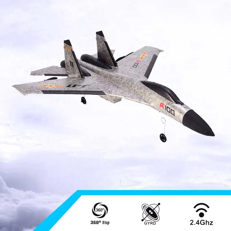 WLtoys XK A100 Annihilation SU27 11 самолет 2,4G 3Ch RC самолет с фиксированным крылом наружные игрушки Дрон самолет с 360 ° флип