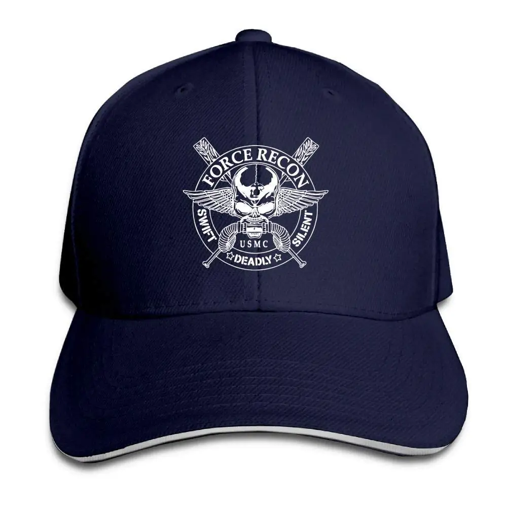 United States Marine Corps Fashion Adjustable Cowboy Cap Baseball Cap for Women and Men