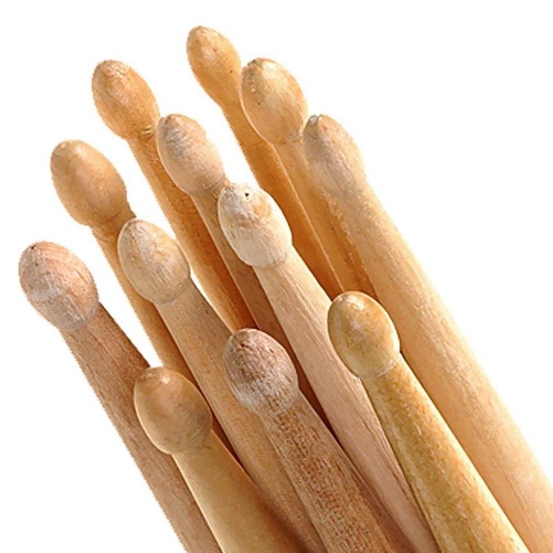12 Drum Sticks(6 pairs) 5A Drumsticks Maple High Quality Wood