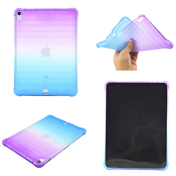 

Gradient Color Case for ipad Pro 11 2018 Shockproof Tablet Case For iPad Pro 2018 Soft TPU Transparent Case For iPad Pro 11 2018