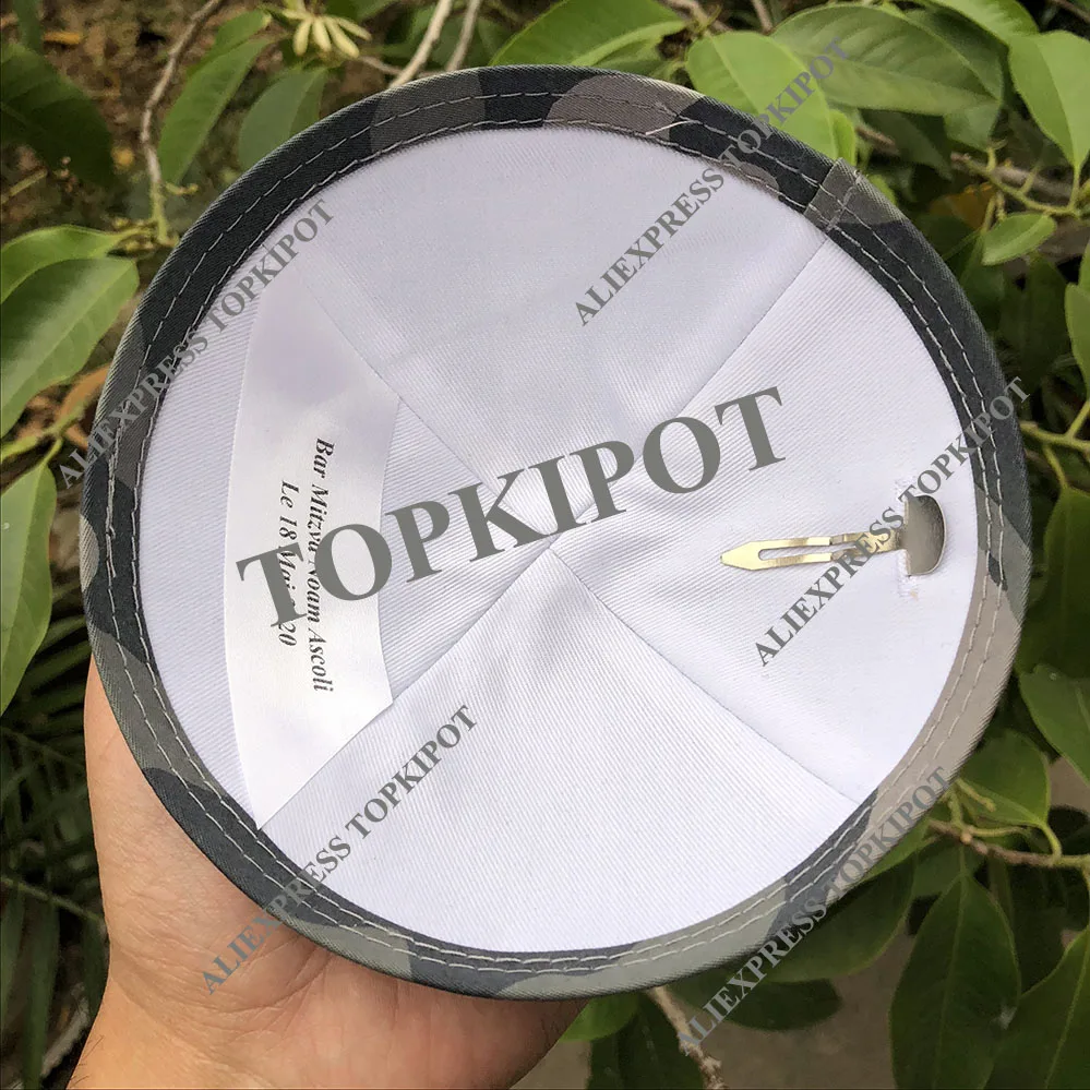 Темно-серый льняной кипот, киппот, КИППА шапки, ярмункс, СИПА, еврейские шапки