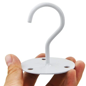 

2pcs Wall Mount Ceiling Hooks with Screws for Hanging Plants Wind Chimes Lanterns E2S