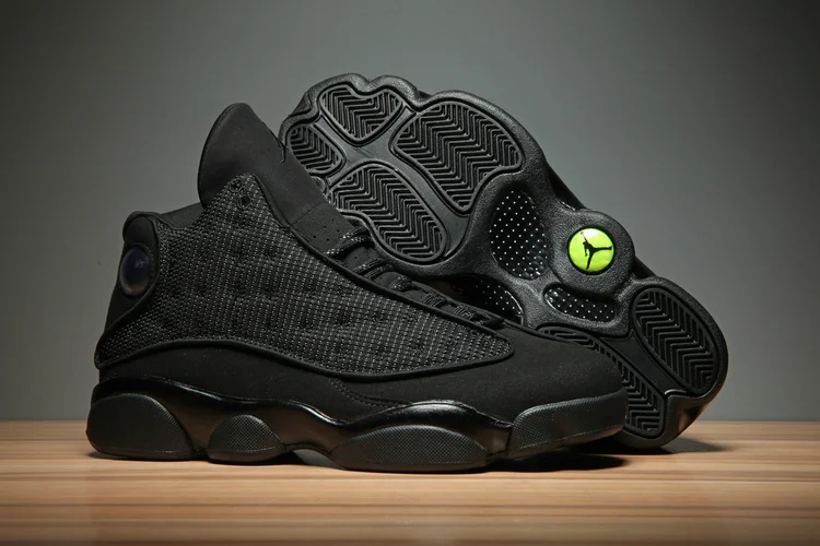 Обувь с высоким берцем новые оригинальные Jordan 13 Ретро Для мужчин обувь Баскетбол спортивная обувь с изображением черного кота, светоотражающая лента 3M солнцезащитные очки "кошачий глаз", IA1127-108