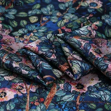 Атласный гамбированный Гуандун Марля натуральный шелк Шелковый Лютик настоящая шелковая ткань