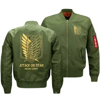 on Attack Titan Jacket Shingeki no Kyojin Coat Mens Bomber Jackets Winter Thick Coats High Quality S-5XL 1