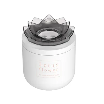 

Lotus Flower Air Humidifier Aromatherapy Oil Diffuser USB Air Purifier Diffusor for Home Car Charger Mist Maker with Warm Light