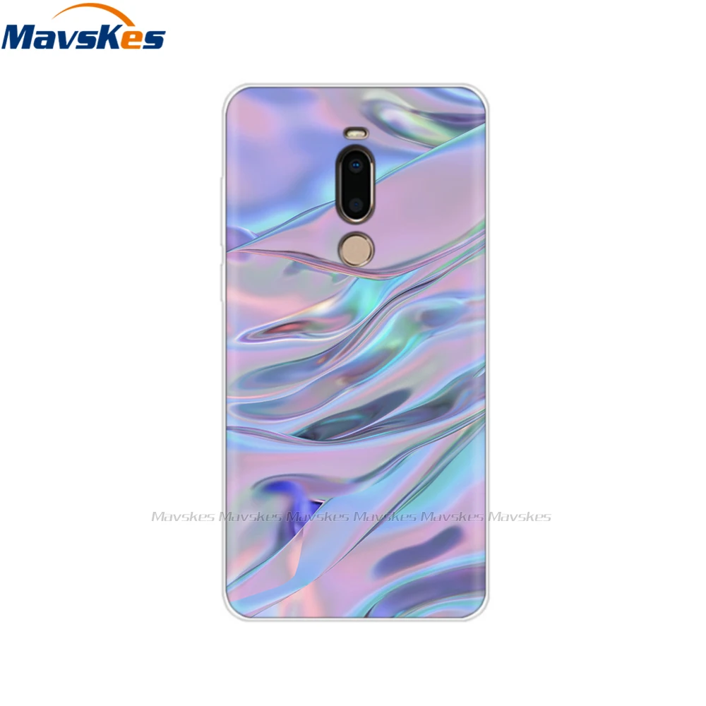 Мягкий силиконовый чехол для телефона Meizu M8, чехол с животным цветком из ТПУ, чехол для Meizu M8 Lite, силиконовый бампер, чехол для MeizM8 - Цвет: 17