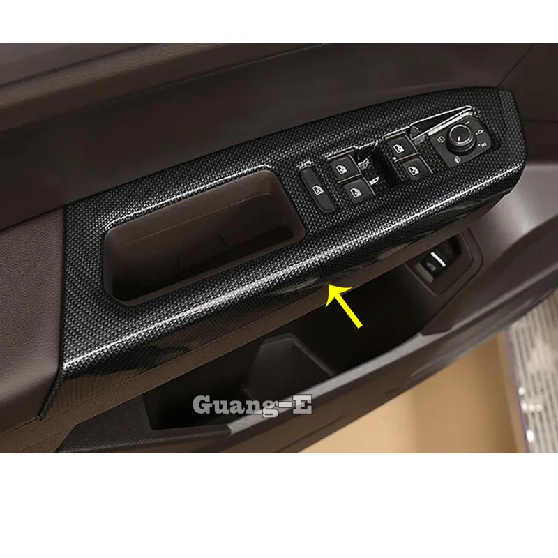 Для VW Volkswagen Teramont Atlas 2017 2018 2019 2020 автомобильная ручка дверь окно стеклянная панель