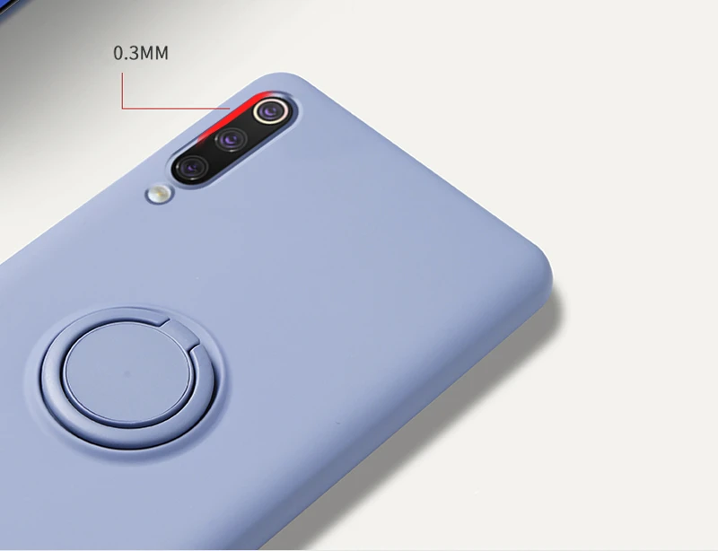 Противоударный силиконовый чехол с металлическим кольцом для Xiaomi mi 9 SE mi 9, подставка с держателем, силиконовая задняя крышка на Xiaomi mi 9 SE, чехол s xio mi 9