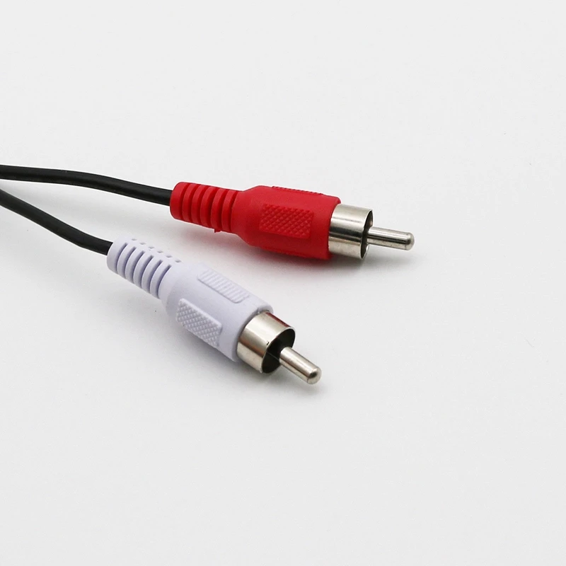 1,5 м Usb штекер для 2х Rca штекер Phono Av кабель Ведущий ПК ТВ Aux аудио видео адаптер