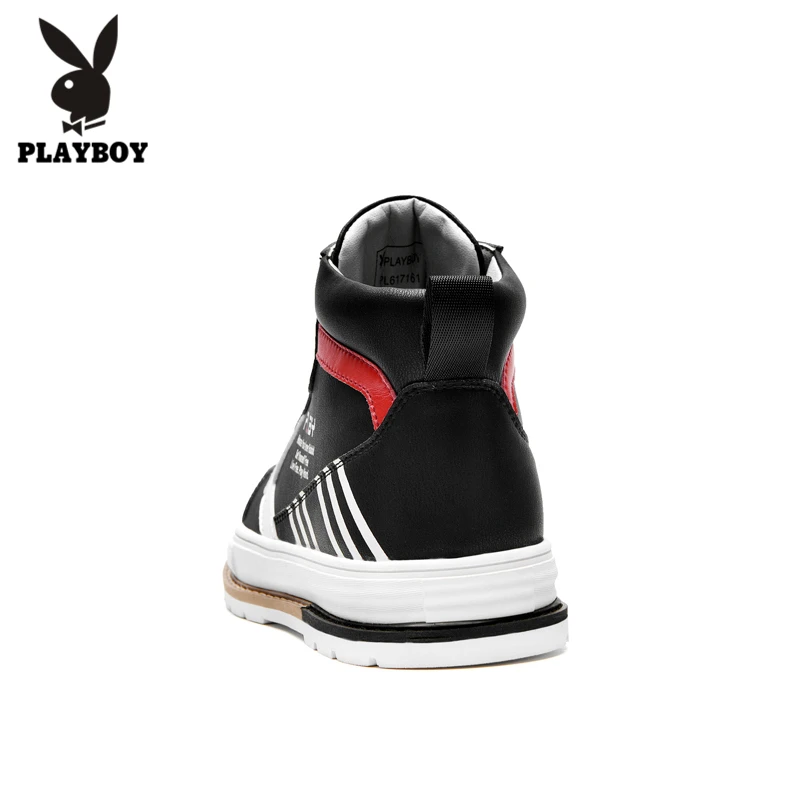 PLAYBOY/Новые ботинки; мужские зимние ботинки; мужские кроссовки для активного отдыха; теплые высокие модные ботинки на шнуровке; Мужская защитная обувь