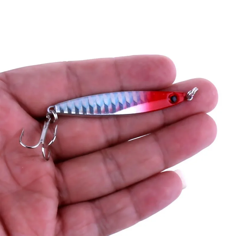 3D Mini Artificial Bait Top Sell Printed False Fish Shape Reusable Metal Lure Fishing Lure New
