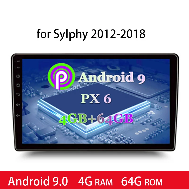 Android 9 0 автомобильный dvd плеер для Nissan Sylphy B17 Sentra 12 2013 2014 2015 2016 2017 2018 gps navi Стерео