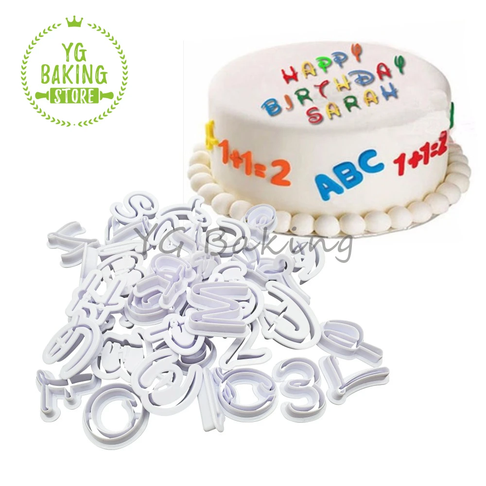 Dorica 36 Pcs Set Alphabets Number Cookie Cutter Sets Cake Decorating Tool Kitchen Supplies Biscuit Cake Tools Bakeware Aliexpress