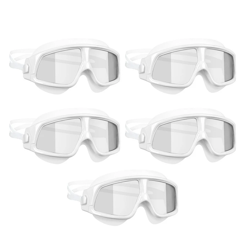

5 PCS Safety Goggles Anti Chemical Splash Dust Glasses Safety Goggles Economy Protection Goggle (White)