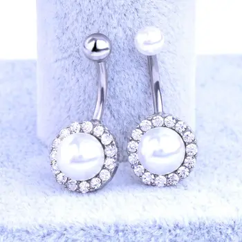 

Sexy Dangle Navel Belly Button Rings Belly Navel Piercing Surgical Steel Belly Dance Bars Body Jewelry Piercing Barbell