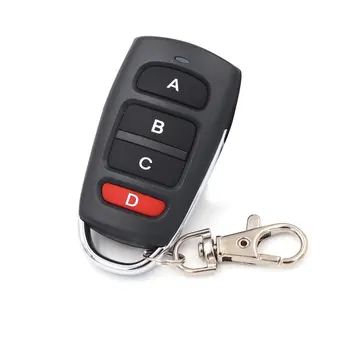 

Copy Remote Control 433.92MHz Cloning Duplicator Wireless 4 Keys Universal Waterproof Handle Garage Gate Electric Door Key