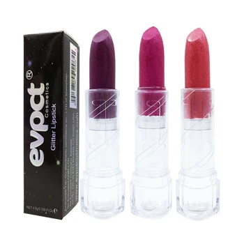 

Evpct 10 Colors Lipstick Diamond Lip Gloss Shining Makeup Long Lasting Waterproof Easy To Wear Lips Make Up Cosmetic Tool Cosmet