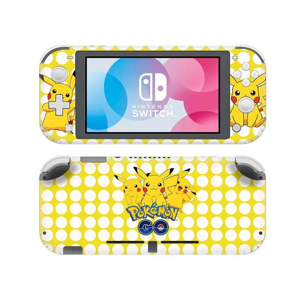YSNSL0225 Покемон го Пикачу наклейка на кожу для nintendo Switch Lite консоль NS NAND Switch Lite Мини-Протектор виниловая наклейка на кожу - Цвет: YSNSL0225