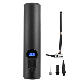 

Portable Air Compressor Mini Tyre Inflator Electric Tire Air Pump for Car Bicycle Rechargeable Tyre Pump with LED Light