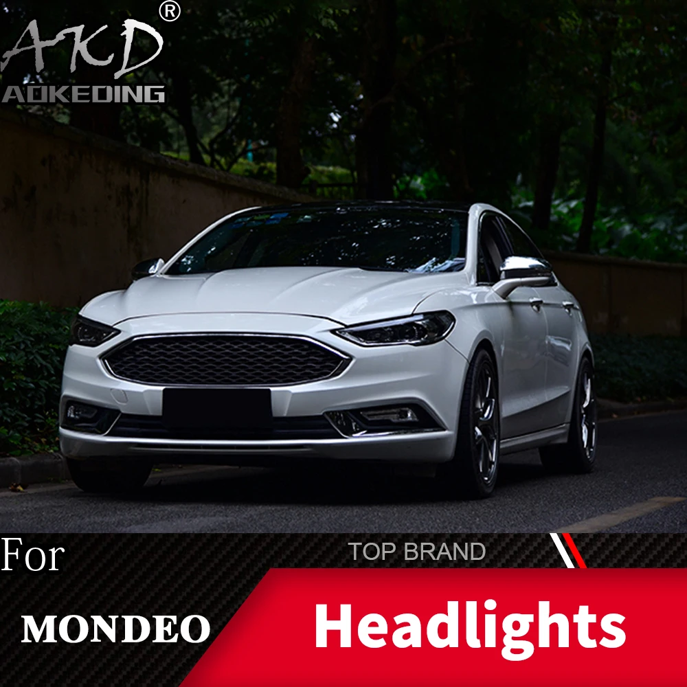 Головной фонарь для Ford Mondeo Fusion- фары Противотуманные фары Дневные ходовые огни DRL H7 светодиодный Биксеноновая лампа автомобильные аксессуары