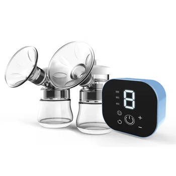 

Foreign Trade Supply Silica Gel Prolactin Bilateral Electric Breast Pump Breast Pump Pregnant Women Postpartum Supplies Breast M