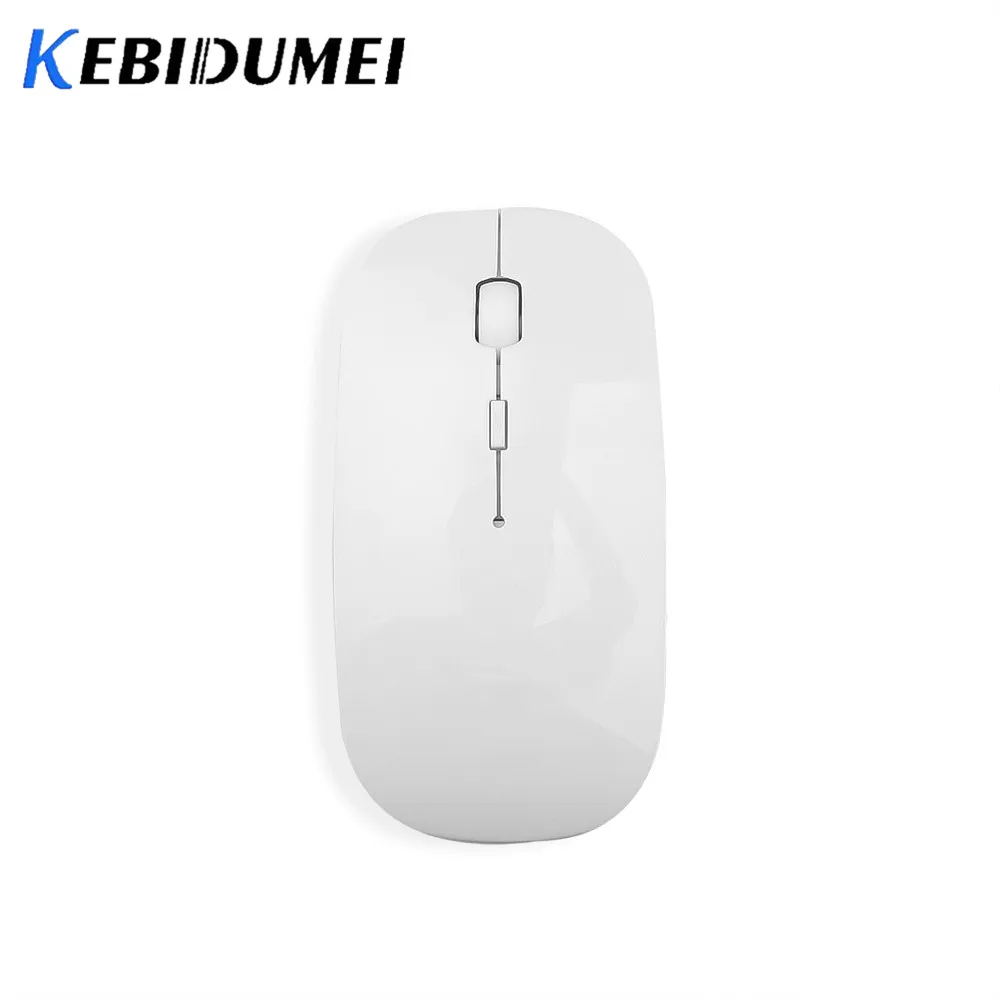 Kebidumei, USB, оптическая, 2,4G, беспроводная мышь, приемник, супер тонкая мышь, беспроводные мыши для игры, компьютера, ПК, ноутбука, рабочего стола