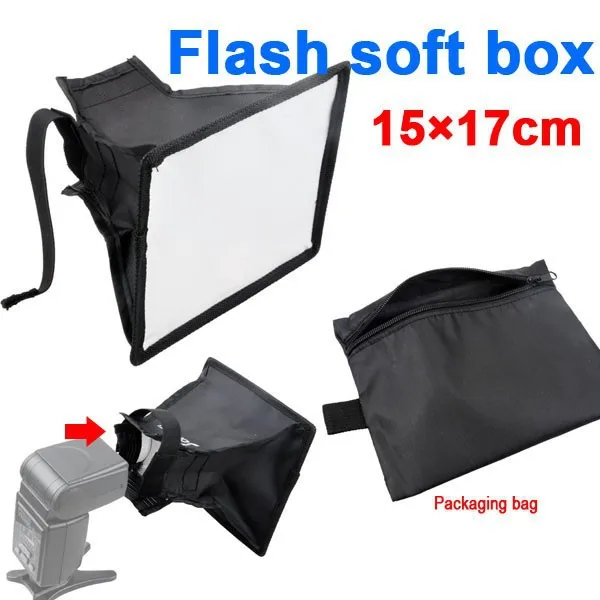 Silver Reflector Flash Diffuser Softbox Professional Mini Photo