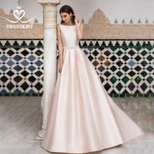 Свадебное платье с открытыми плечами; шикарная юбка; CZ05; бальное платье с аппликацией; платье принцессы с цветами; платье невесты; Иллюзия; часовня; шлейф; Vestido de Noiva