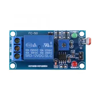 

12V Stable Light Sensor Switch LDR Photoresistor Relay Module Controler