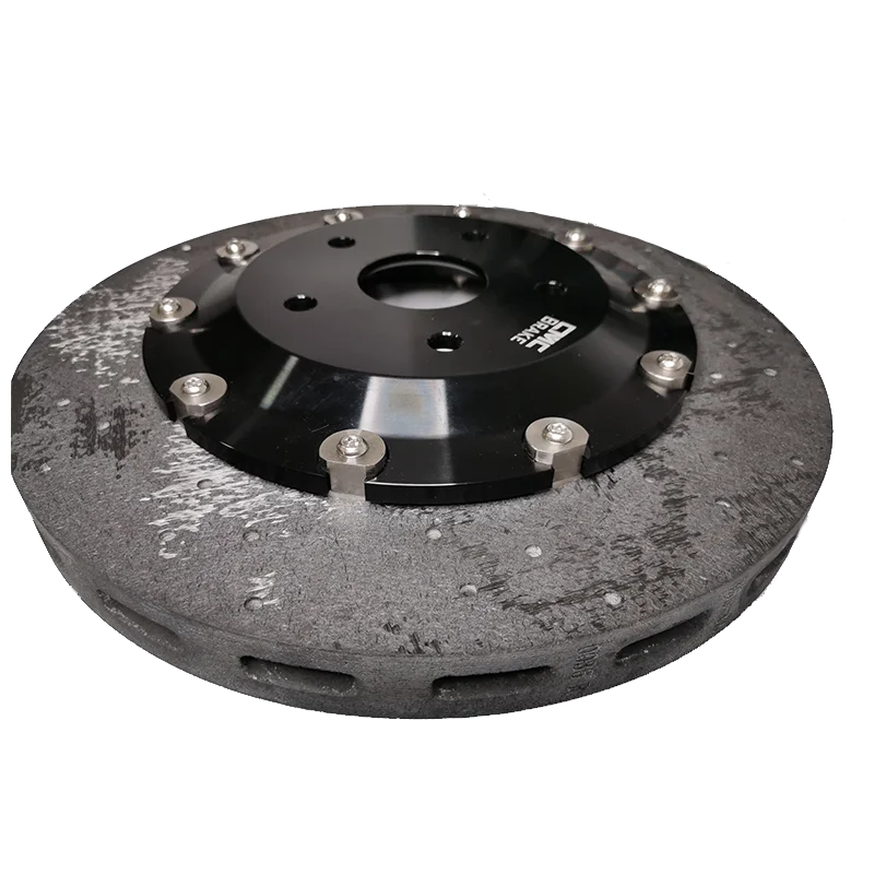 Carbon ceramic brake disc for VW Golf MK7 replace REAR original steel rotors, play and plug-in