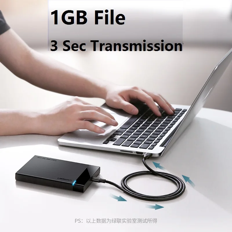 Ugreen USB-C High-Speed Fast Charging Data Cable