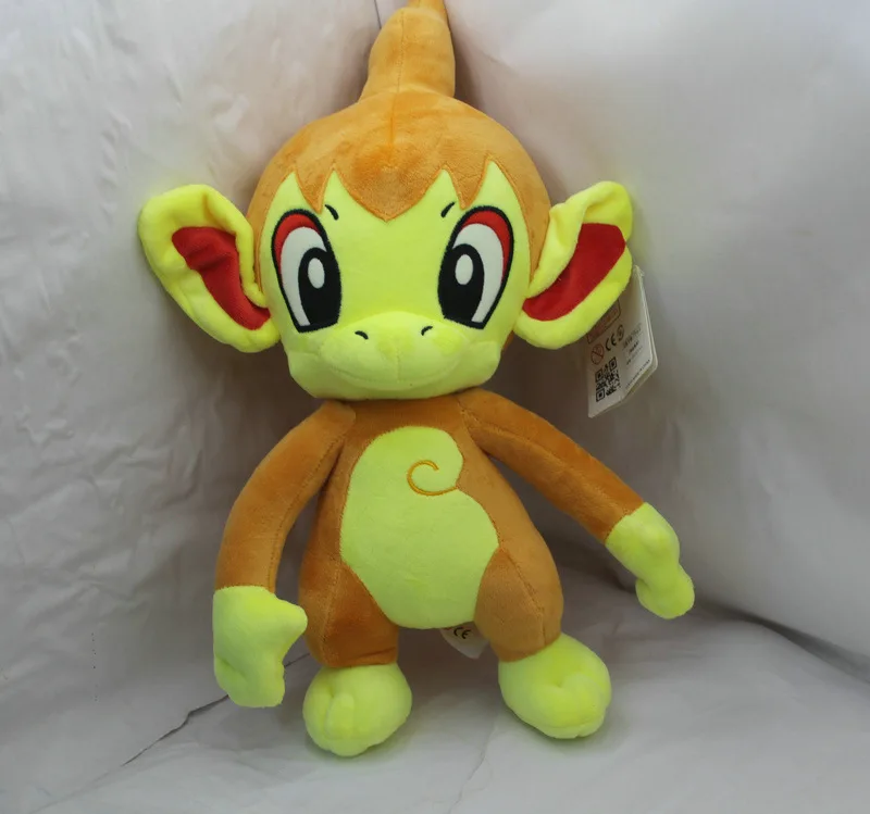 TAKARA TOMY pokemon 30 см Chimchar плюшевые игрушки для детей Рождественский подарок