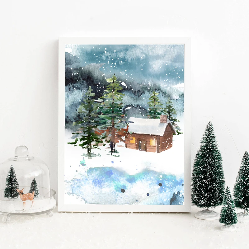 Home-Decoration-Christmas-Theme-Art-Poster-Nordic-Living-Room-Sofa-Corridor-Background-Wall-Hanging-Picture-Frameless (1)