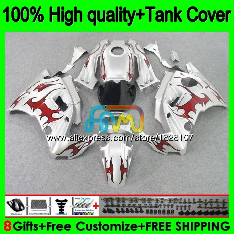 Майка для HONDA CBR 600F2 CBR600FS CBR 600 FS F2 91 92 красно-пламя 93 94 1BS. 50 CBR600 F2 CBR600F2 1991 1992 1993 1994 обтекатель