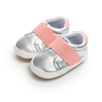 

Non-slip Baby Boy Girl Soft Sole Sneaker Baby Shoes Autumn Baby First Walker Pu Leather Toddler Kids Shoes 0-18M