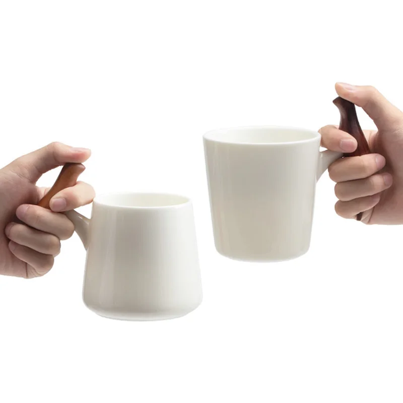 US $45.00 Idyllic Classical Art Bird Handle Ceramic Cup Exquisite Handmade Ceramic Mug