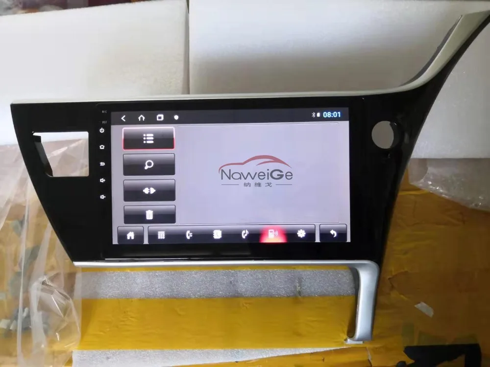 NaweiGe 10,1 дюймов Android автомобильный dvd для Toyota Corolla автомобильный аудио радио gps Навигация стерео головное устройство центральный мультимедийный dvd