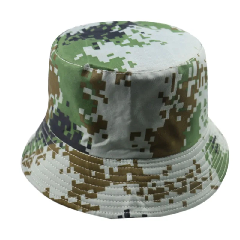FOXMOTHER новая уличная зеленая Панама Военная камуфляжная шляпа ведро Homme Gorras Camo шляпы для рыбалки Bob Casquette мужские - Цвет: C